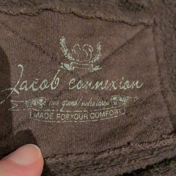 GUC Jacob Connexion Full Zip Brown Hoodie - size XL - Picture 16 of 16